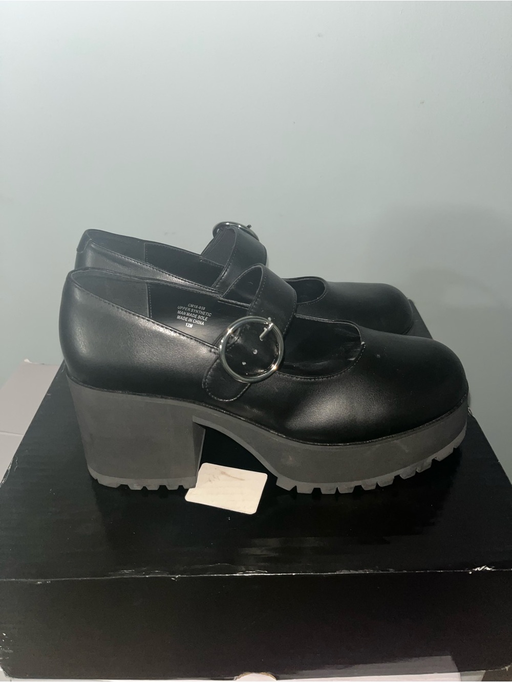 Platform Mary Janes